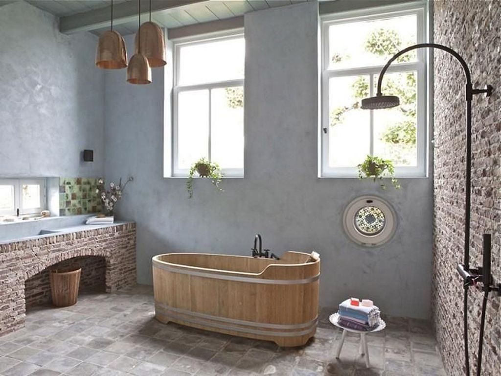 Amazing Rustic Barn Bathroom Decor Ideas 03