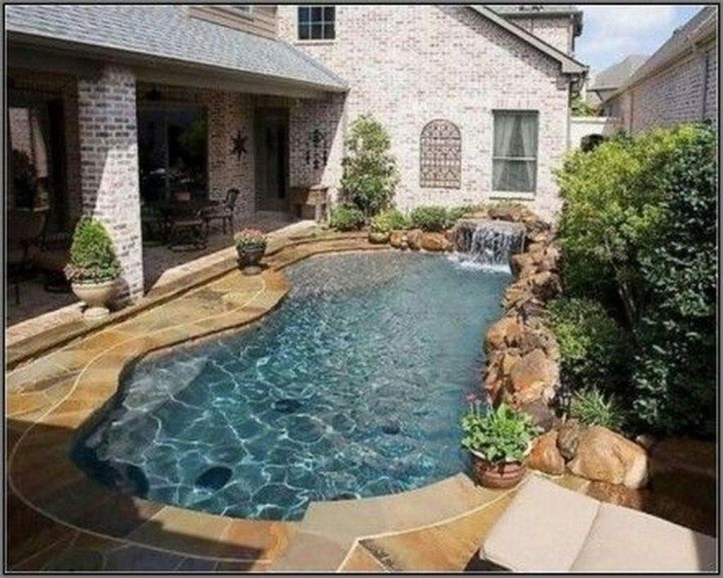 Awesome Small Pools Design Ideas For Beautiful Backyard Landscape 32