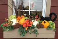 Beautiful Fall Window Boxes Design Ideas 24