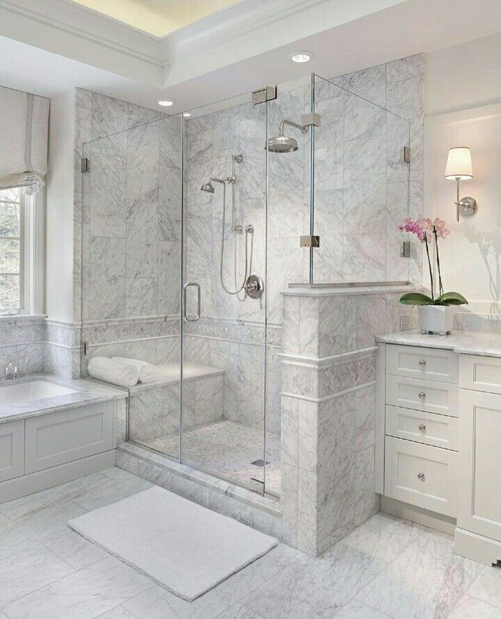 34 Fabulous Modern Master Bathroom Design Ideas MAGZHOUSE