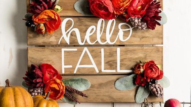 Inspiring Fall Pallet Signs Design Ideas For Your Home Decor 08
