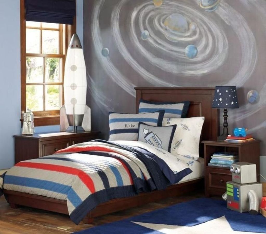 36 Inspiring Outer Space Bedroom Decor Ideas - MAGZHOUSE