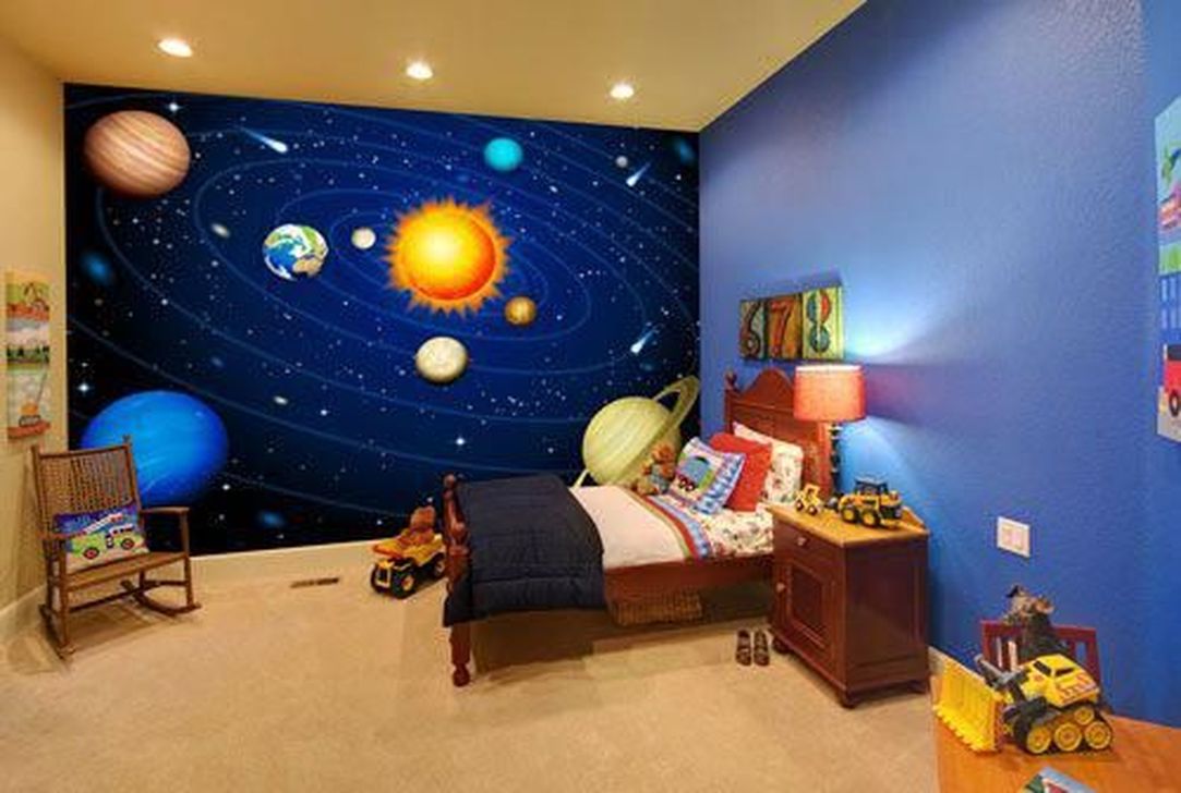 Outer Space Bedroom Decor