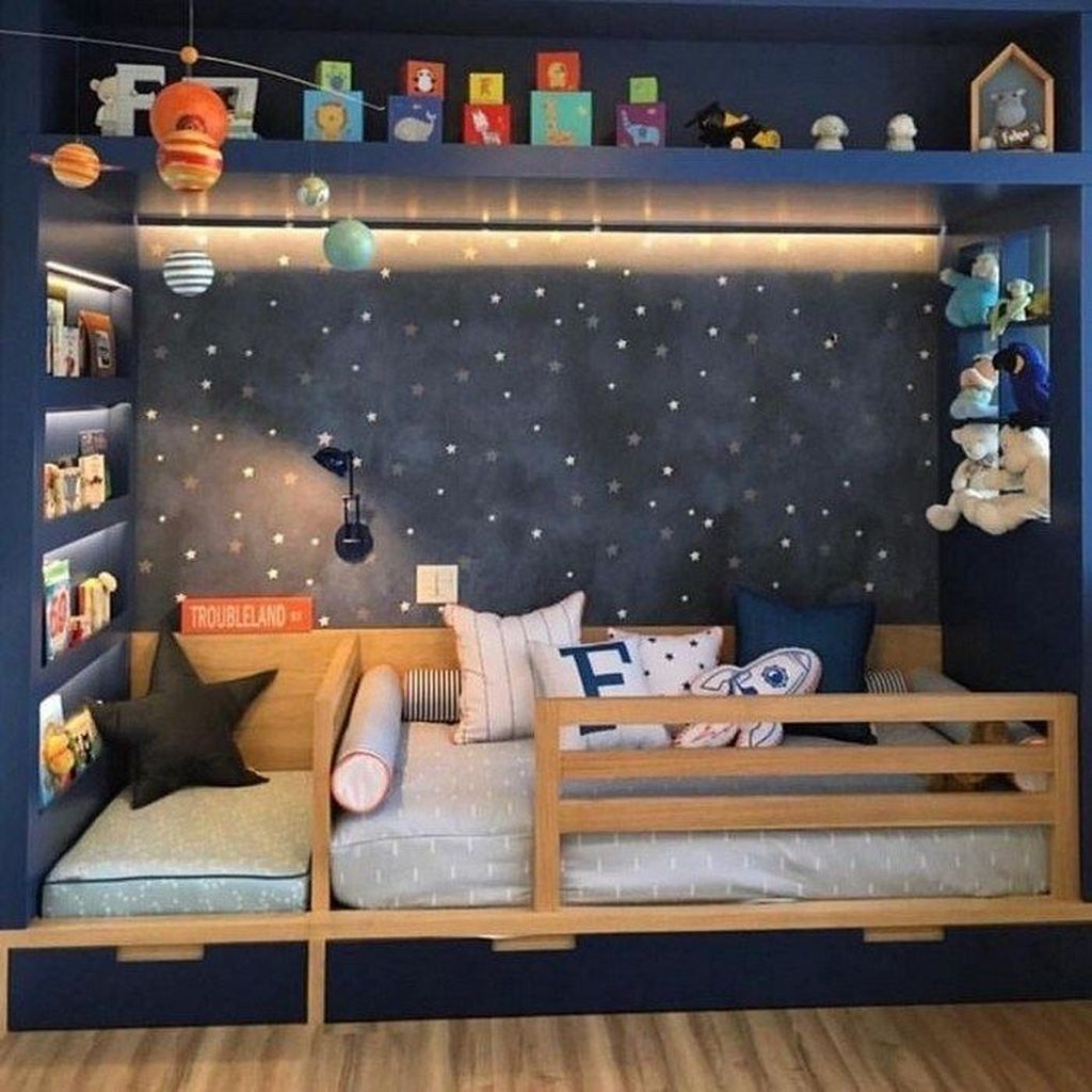 36 Inspiring Outer Space Bedroom Decor Ideas - MAGZHOUSE