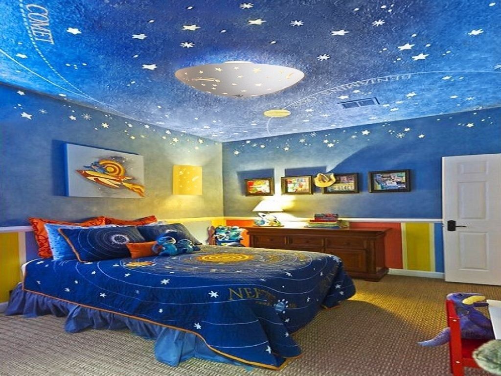 Outer Space Bedroom Decor
