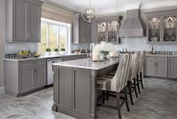 Lovely Grey White Kitchen Design Ideas 31