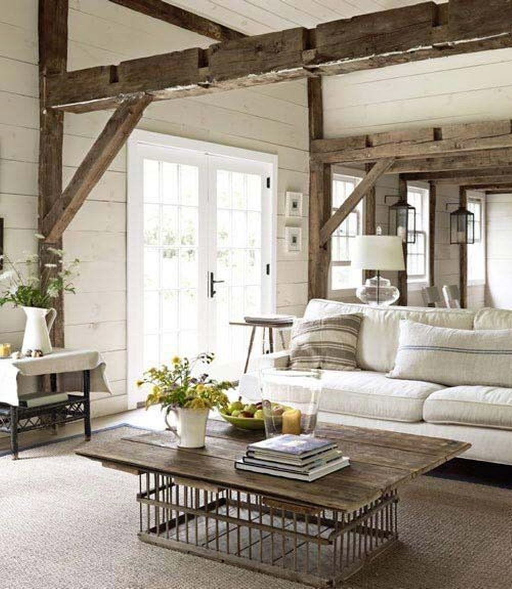 36 Nice Boho Farmhouse Design Ideas For Your Living Room Decoration ...