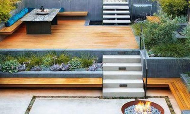 Popular Terraced Landscaping Slope Yard Design Ideas 09