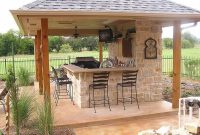 Stunning Outdoor Kitchen Design Ideas For Perfect Summer 10