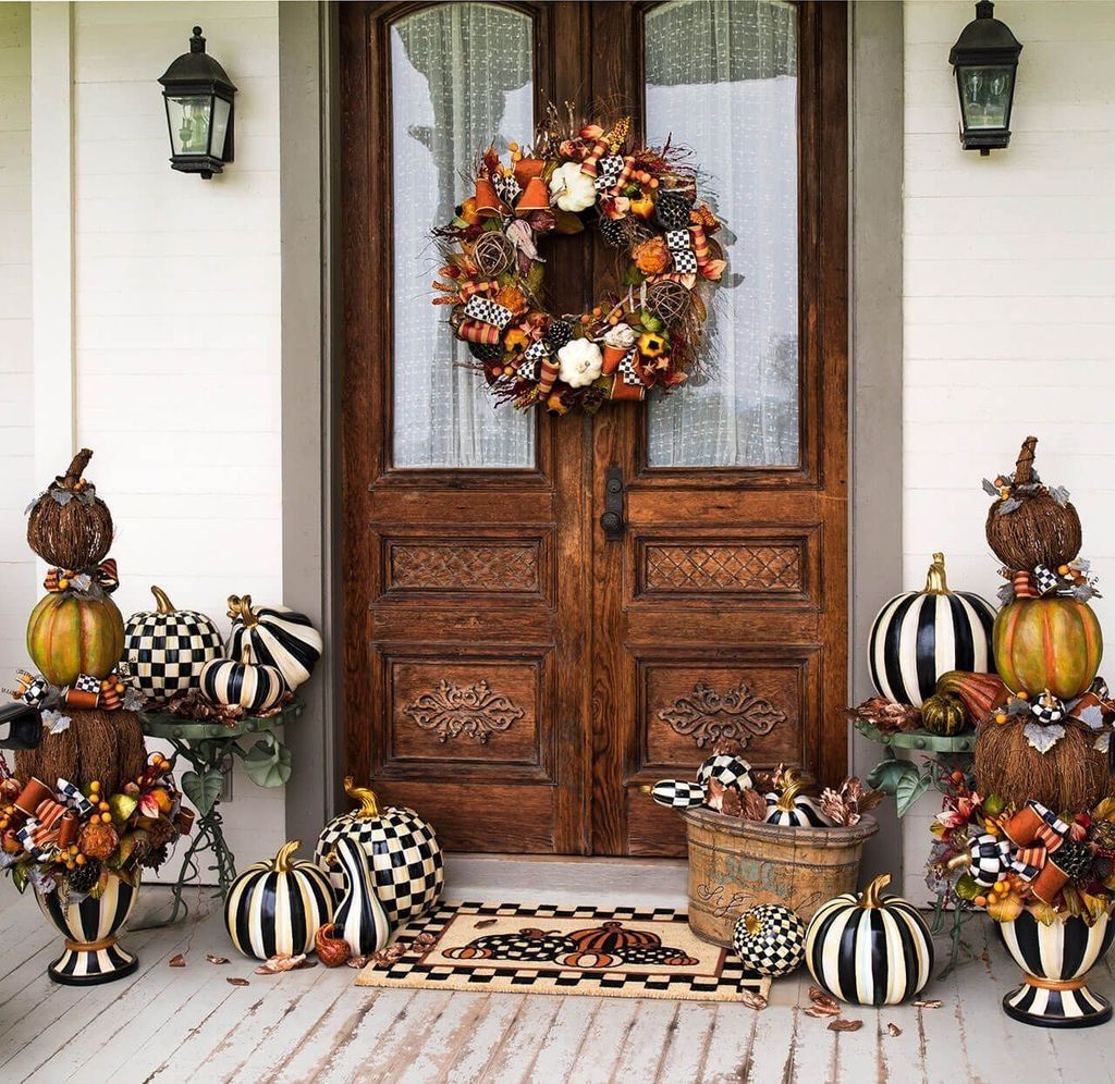 33 Amazing Front Porch Fall Decor Ideas That You Never Seen Before ...