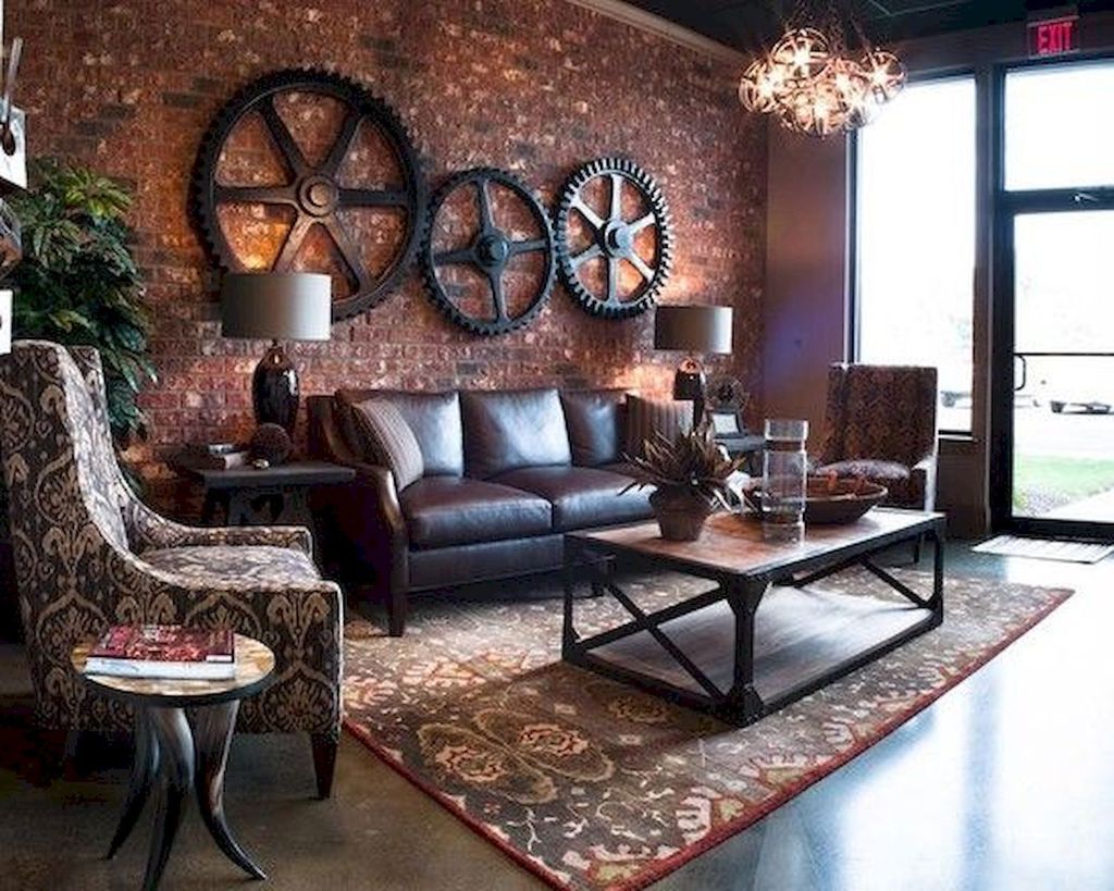 industrial living room decor ideas