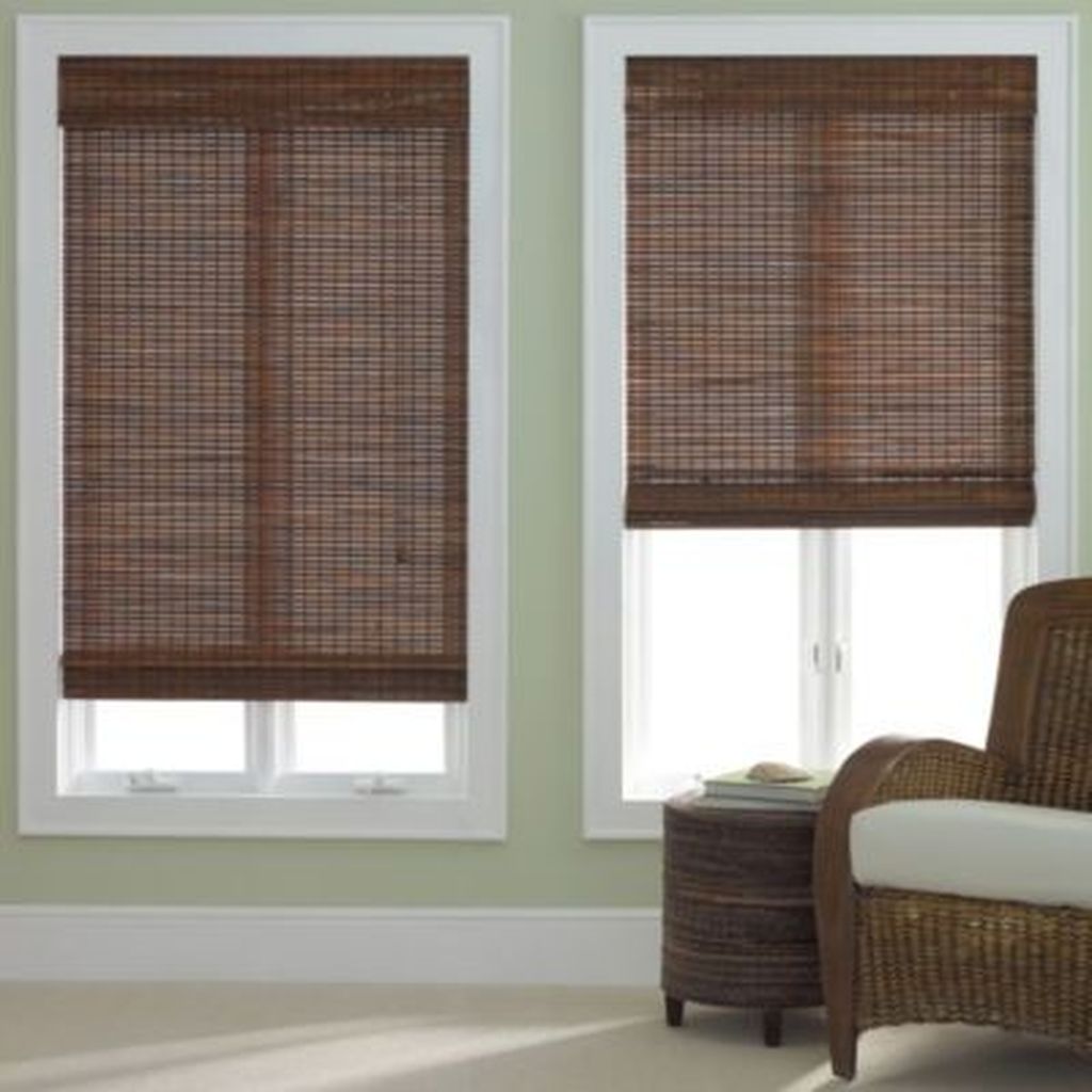 34 Awesome Wood Shades For Windows Ideas - MAGZHOUSE