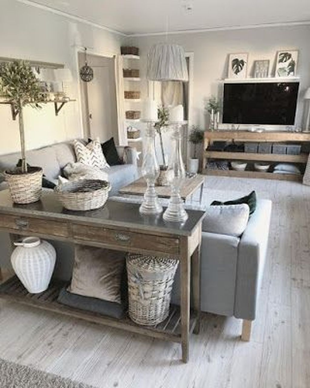 35 Incredible Rustic Farmhouse Living Room Design Ideas MAGZHOUSE