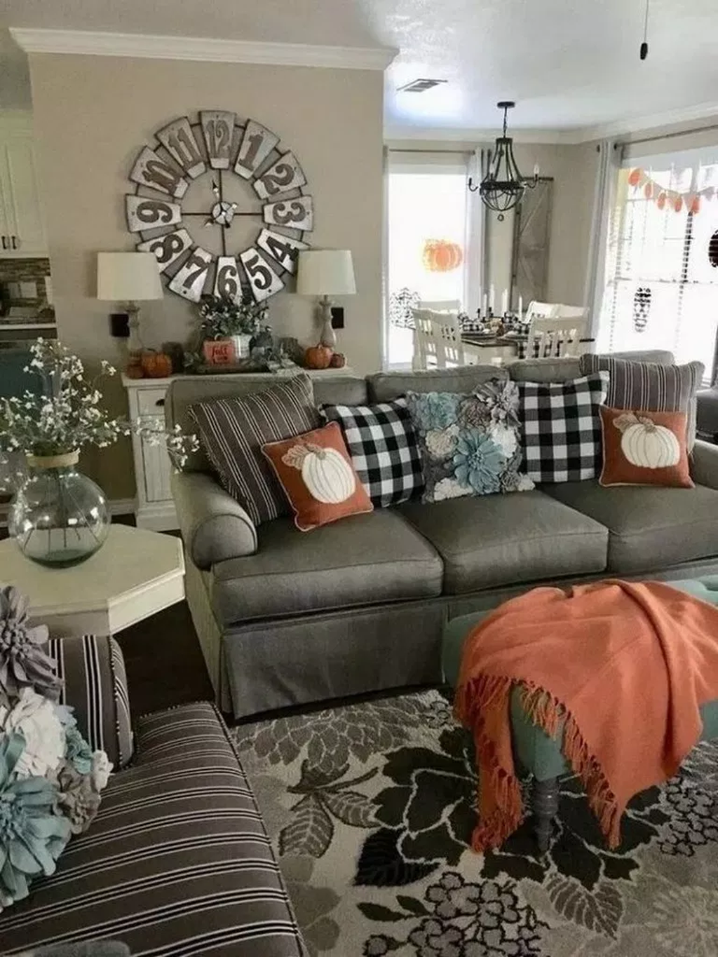 +14 Fall Decorating Living Room