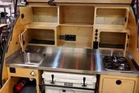 Inspiring RV Kitchen Design And Decor Ideas 06
