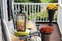 The Best Apartment Balcony Decor Ideas For Fall Season 26