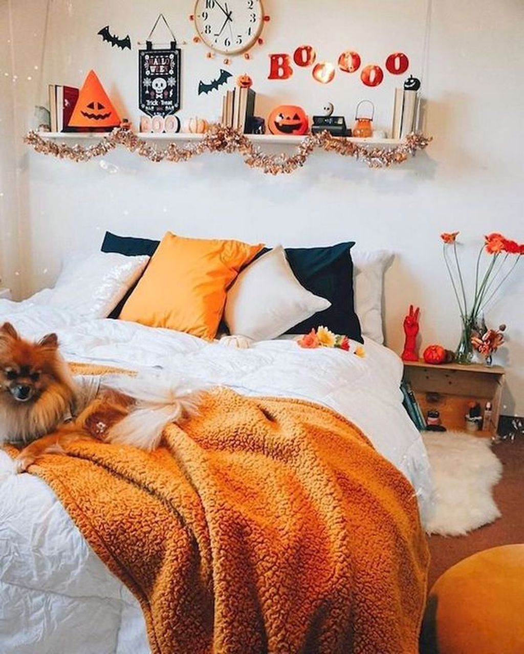 35 Amazing Bedroom Decoration Ideas With Halloween Theme - MAGZHOUSE