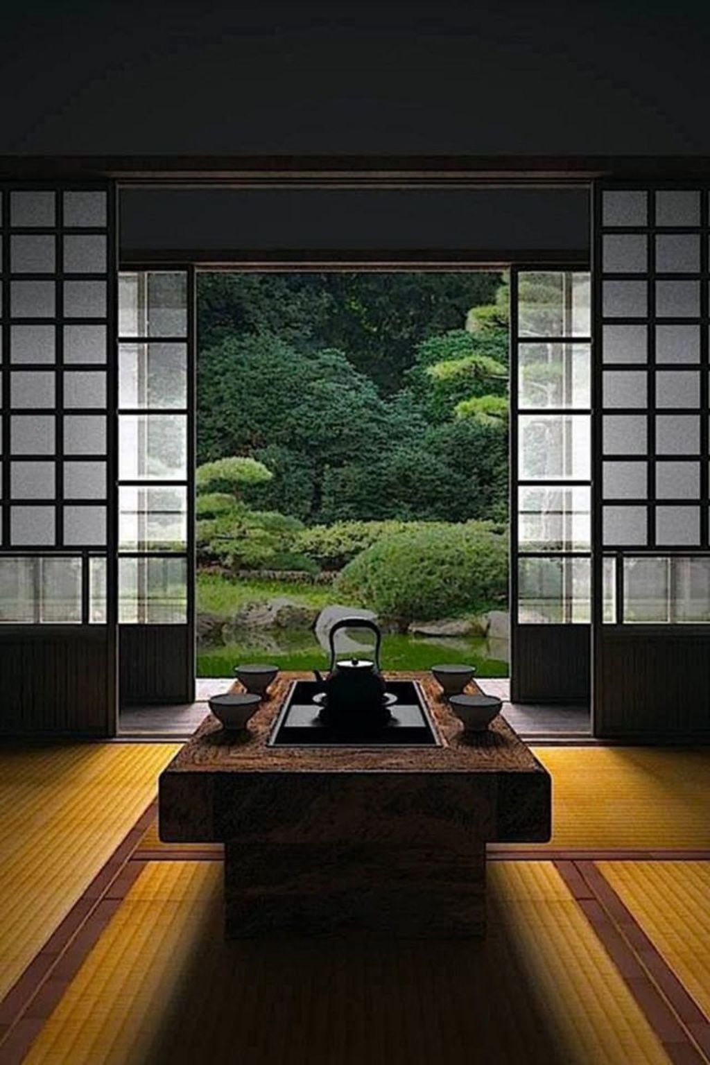 36 Amazing Japanese Living Room Decoration Ideas - MAGZHOUSE