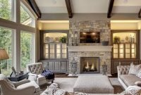 Awesome Living Room Design Ideas With Fireplace 12