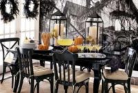 Fabulous Halloween Theme Dining Table Decor Ideas 23