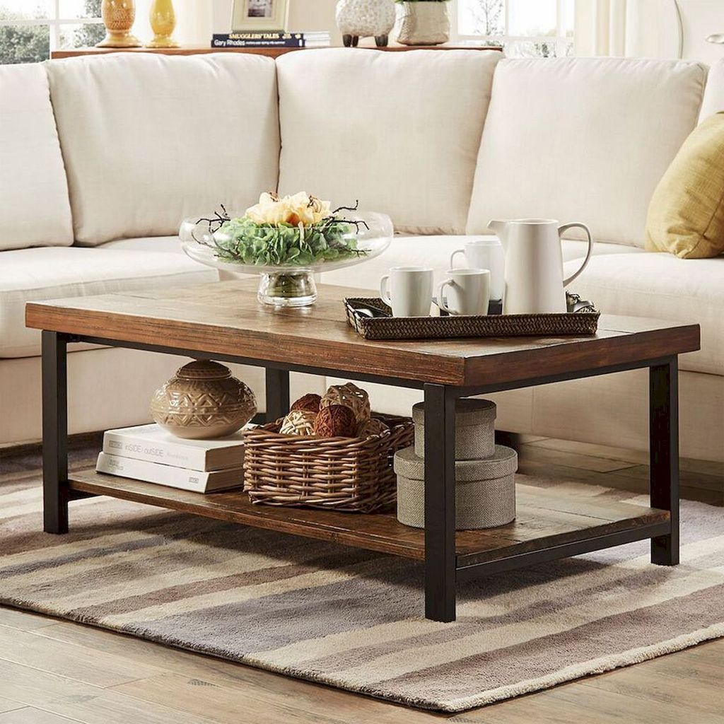 How do you style a coffee table in the fall?