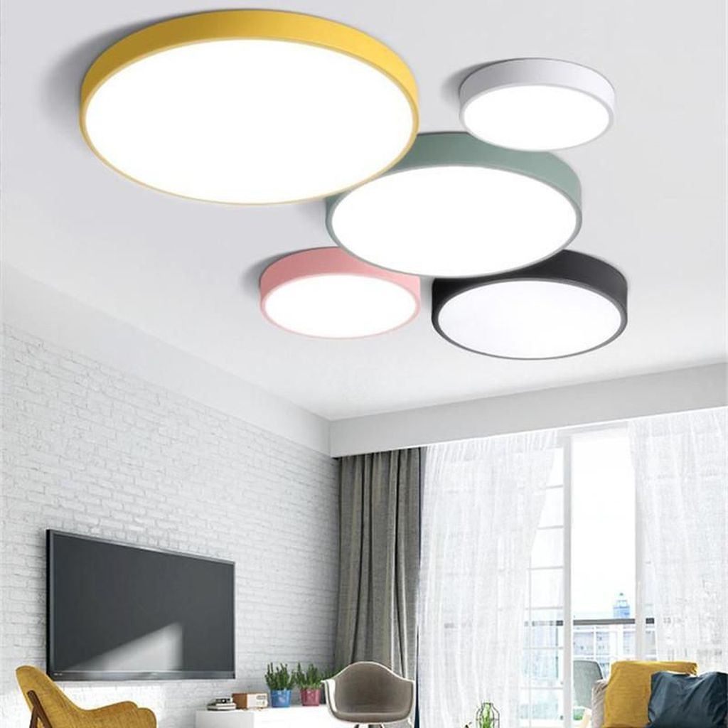 31 Nice Living Room Ceiling Lights Design Ideas - MAGZHOUSE