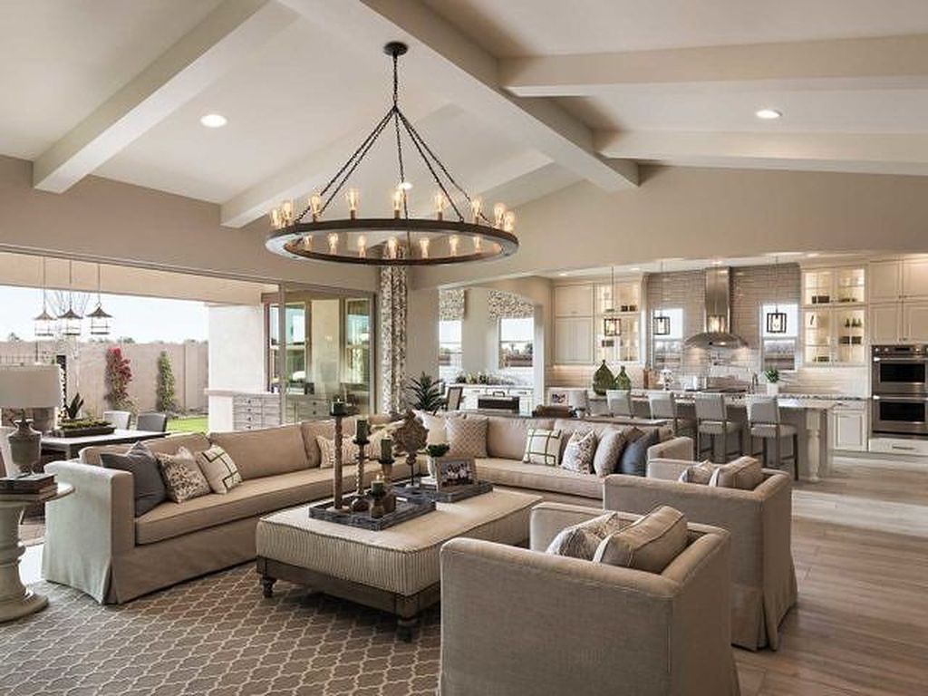 31 Nice Living Room Ceiling Lights Design Ideas - MAGZHOUSE