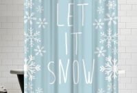 Awesome Winter Bathroom Shower Curtain Ideas 01