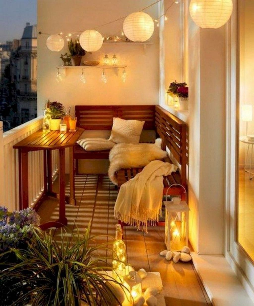 30 Lovely Small Apartment Balcony Design And Decor Ideas Magzhouse
