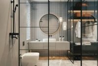 Stunning Industrial Bathroom Design Ideas 23