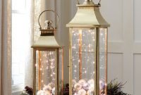 Inspiring Winter Lantern Centerpieces Decor Ideas 11