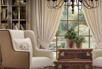 Popular French Country Living Room Decoration Ideas 11