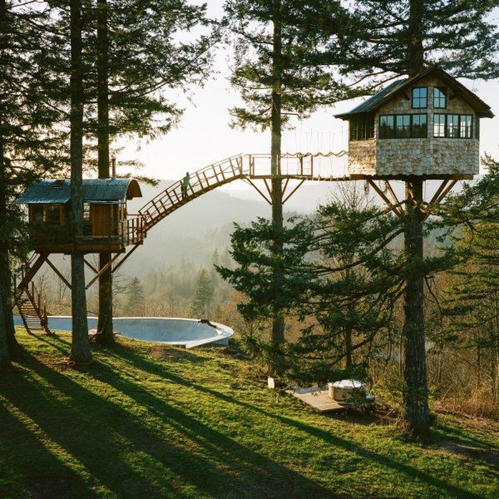 34 Stunning Tree House Designs You Never Seen Before - MAGZHOUSE