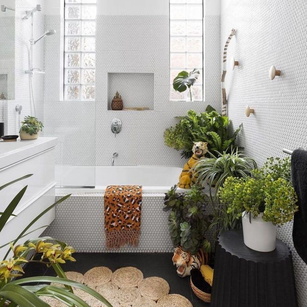 The Best Jungle Bathroom Decor Ideas To Get A Natural Impression 30