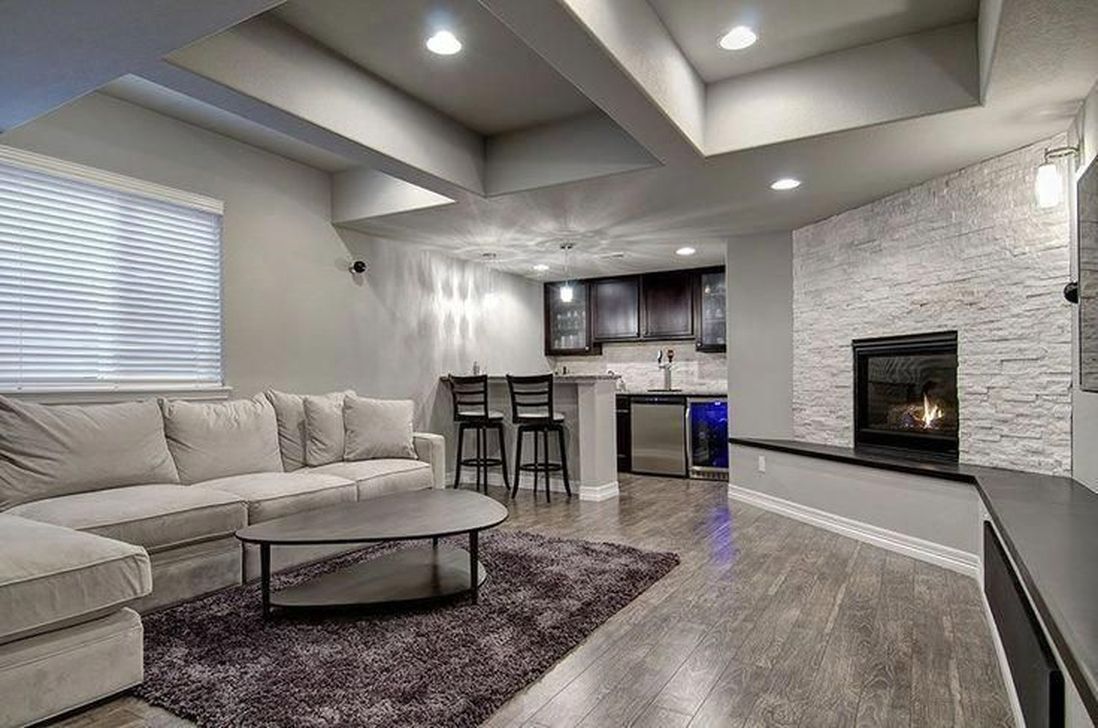 33 Stunning Basement Remodel Ideas Be A Beautiful Living Space - MAGZHOUSE