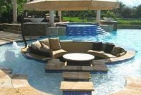 Totally Difference Pool Seating Ideas To Beautify Your Backyard 31