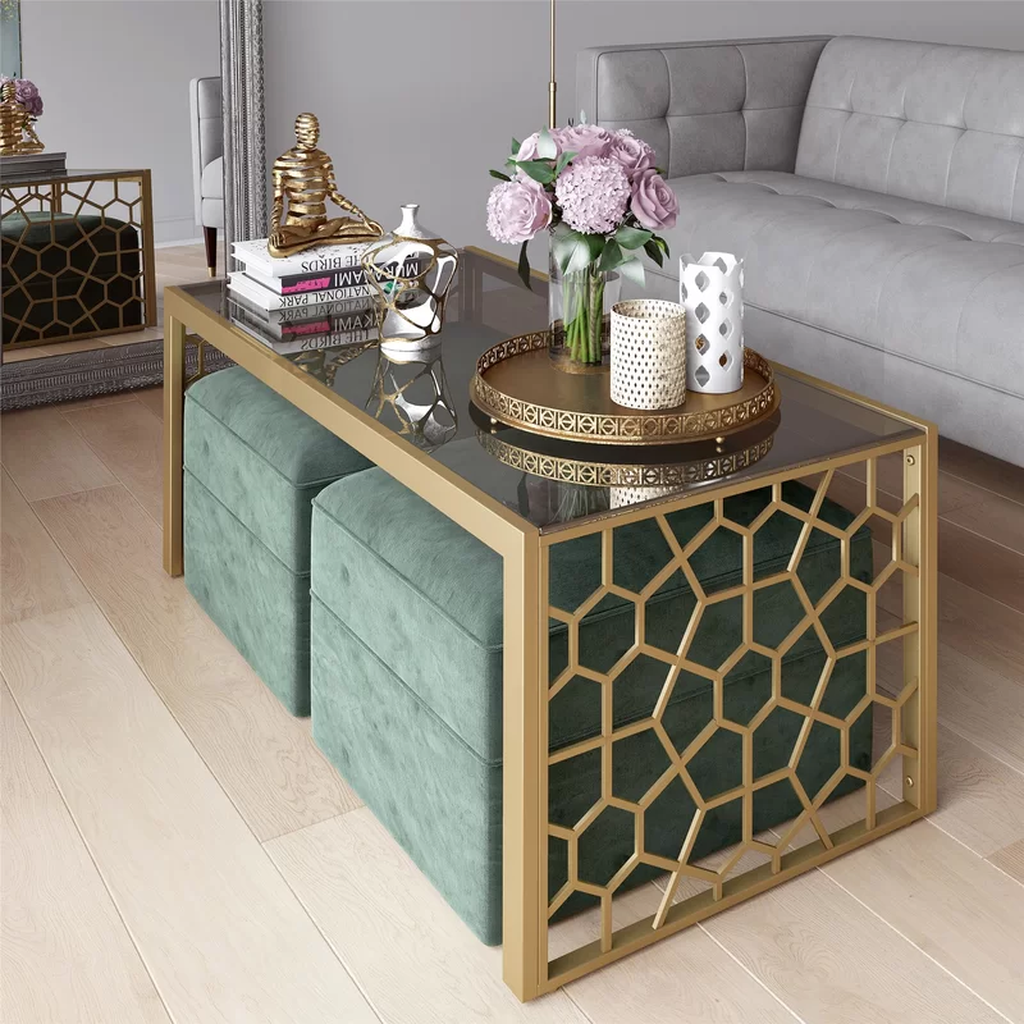 Stunning Coffee Table Design Ideas To Decorate Your Living Room 30