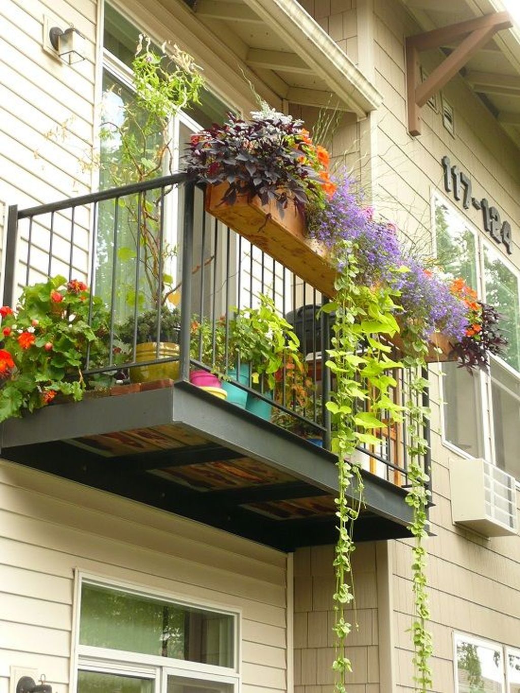 Awesome Balcony Railing Design Ideas To Beautify Your Exterior 29 