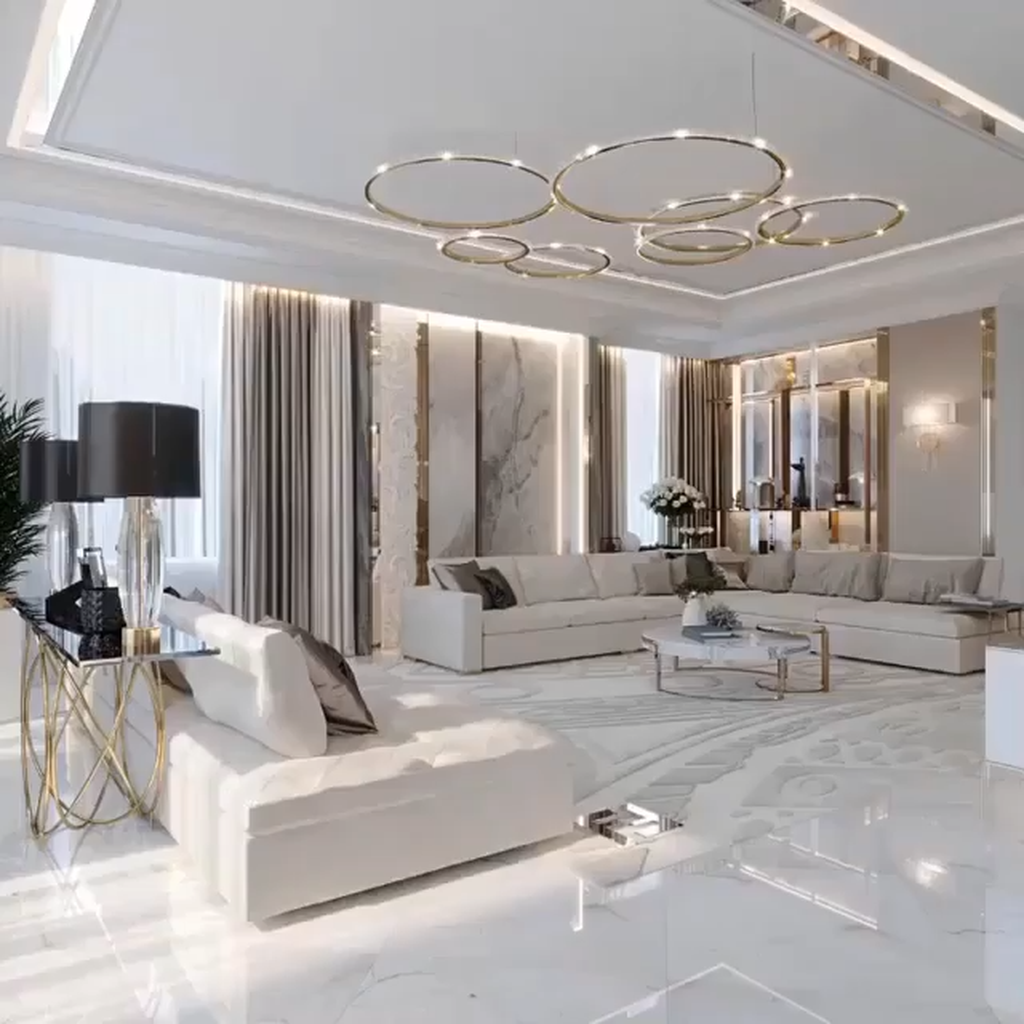 Modern Luxury Living Room: A Refined Space Of Comfort Style