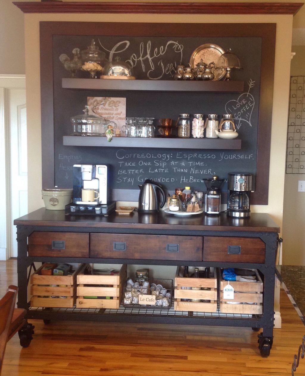 33 Popular Coffee Bar Ideas For Your Interior Design MAGZHOUSE
