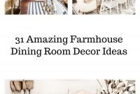 31 Amazing Farmhouse Dining Room Decor Ideas