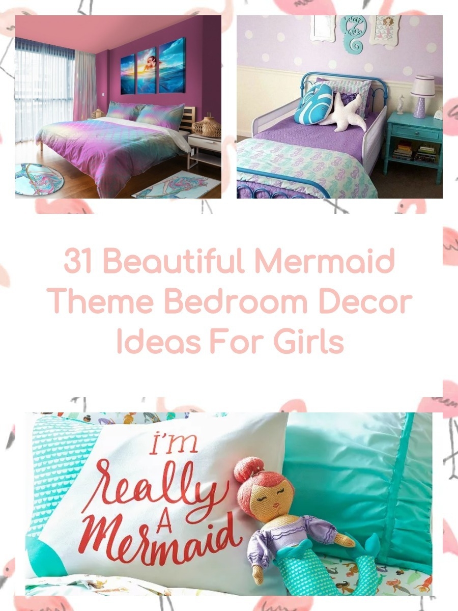 31 Beautiful Mermaid Theme Bedroom Decor Ideas For Girls