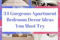34 Gorgeous Apartment Bedroom Decor Ideas You Must Try