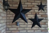 Metal Star Outdoor Decor