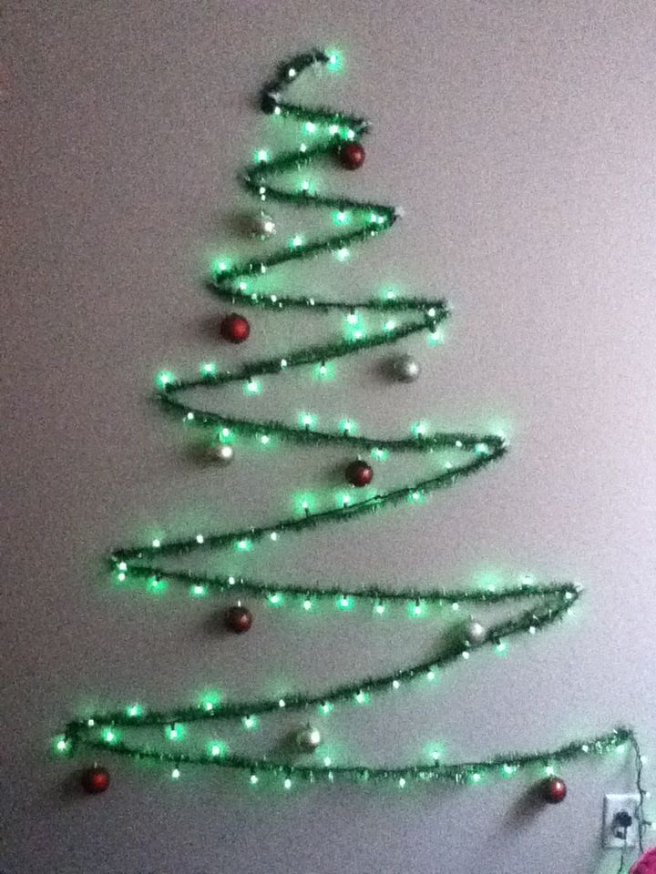 String Light Christmas Tree
