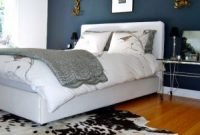 Blue Accent Wall Bedroom