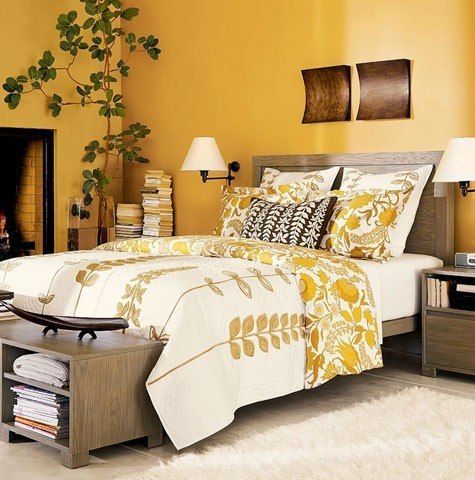 Yellow Bedroom Decor