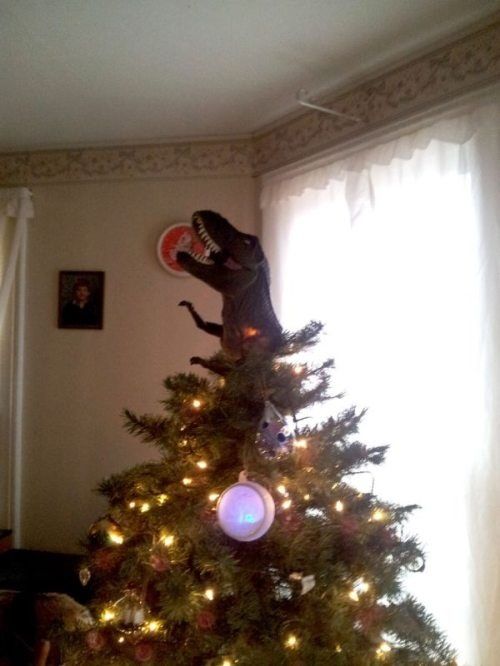 T Rex Christmas Tree