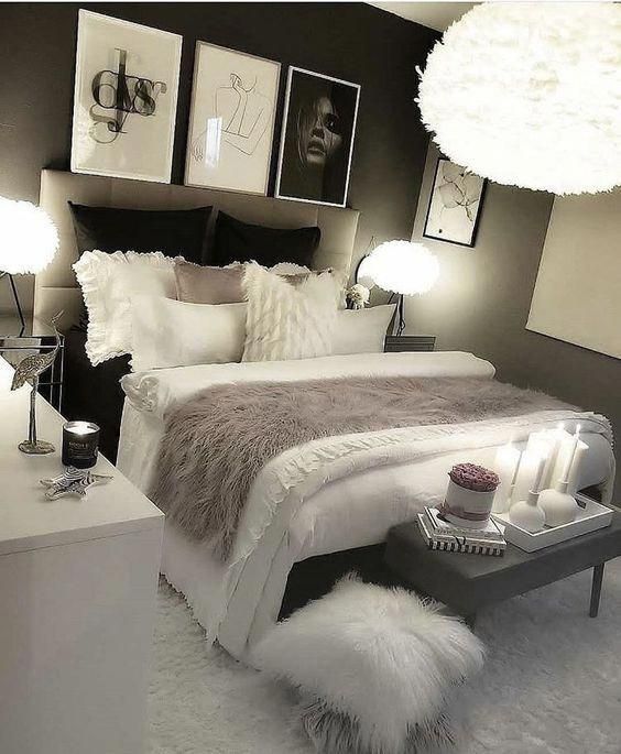 Cozy Grey Bedroom Decor