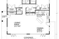 2 Bedroom House Plans Open Floor Plan